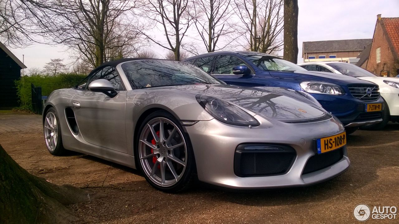 Porsche 981 Boxster Spyder