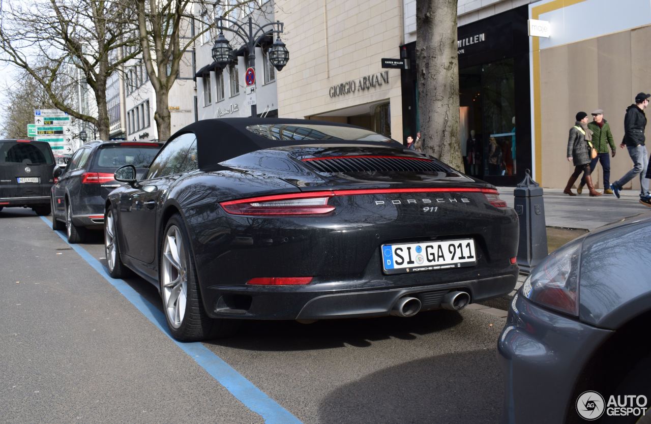 Porsche 991 Carrera 4S Cabriolet MkII