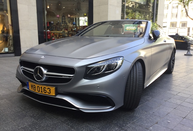 Mercedes-AMG S 63 Convertible A217