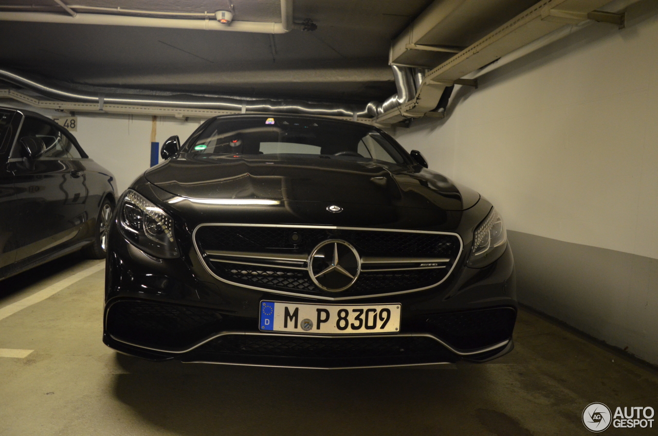 Mercedes-AMG S 63 Convertible A217