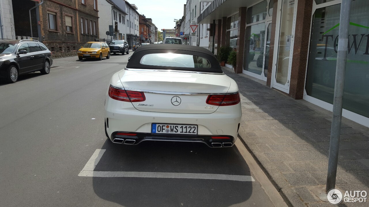 Mercedes-AMG S 63 Convertible A217