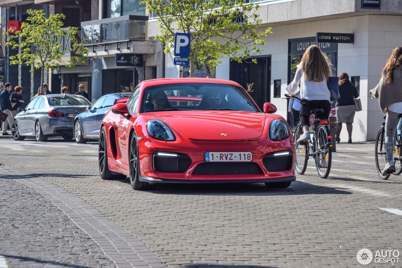 Porsche 981 Cayman GT4