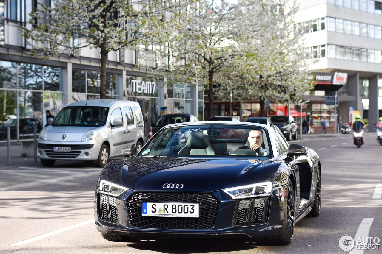 Audi R8 V10 Spyder 2016