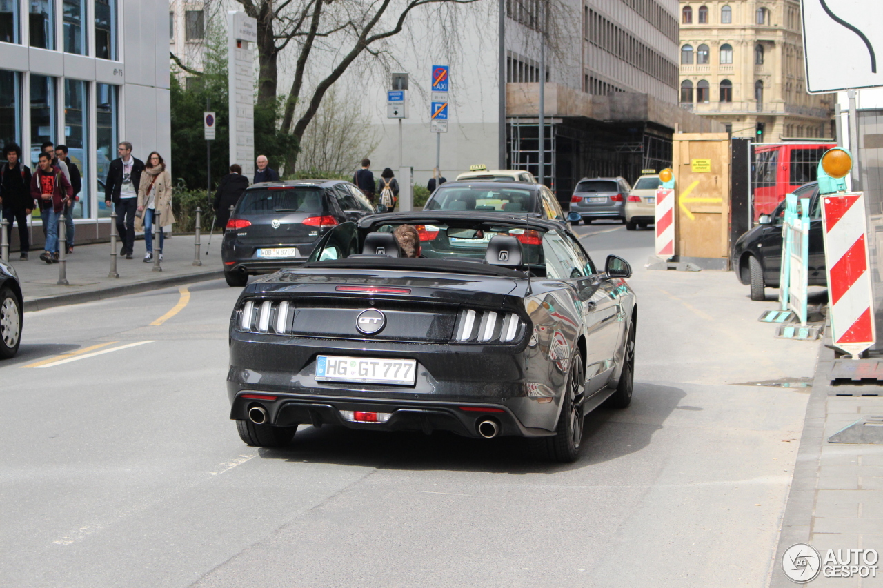 Ford Mustang GT Convertible 2015