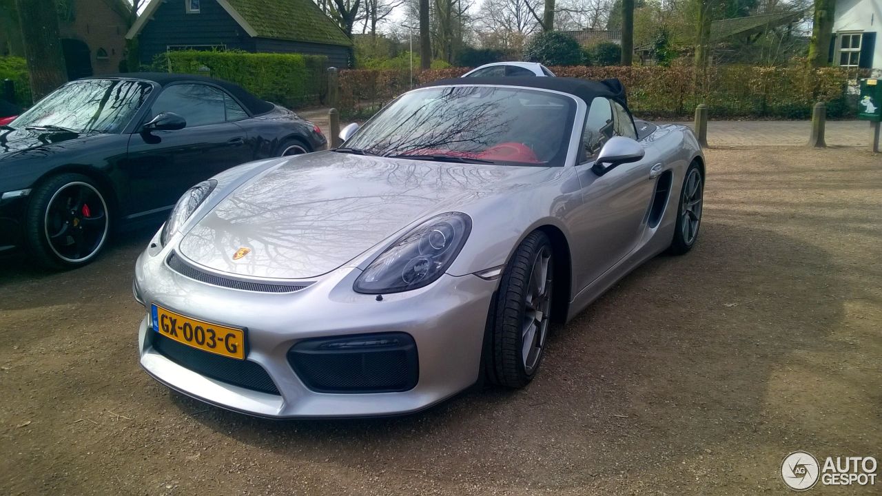 Porsche 981 Boxster Spyder