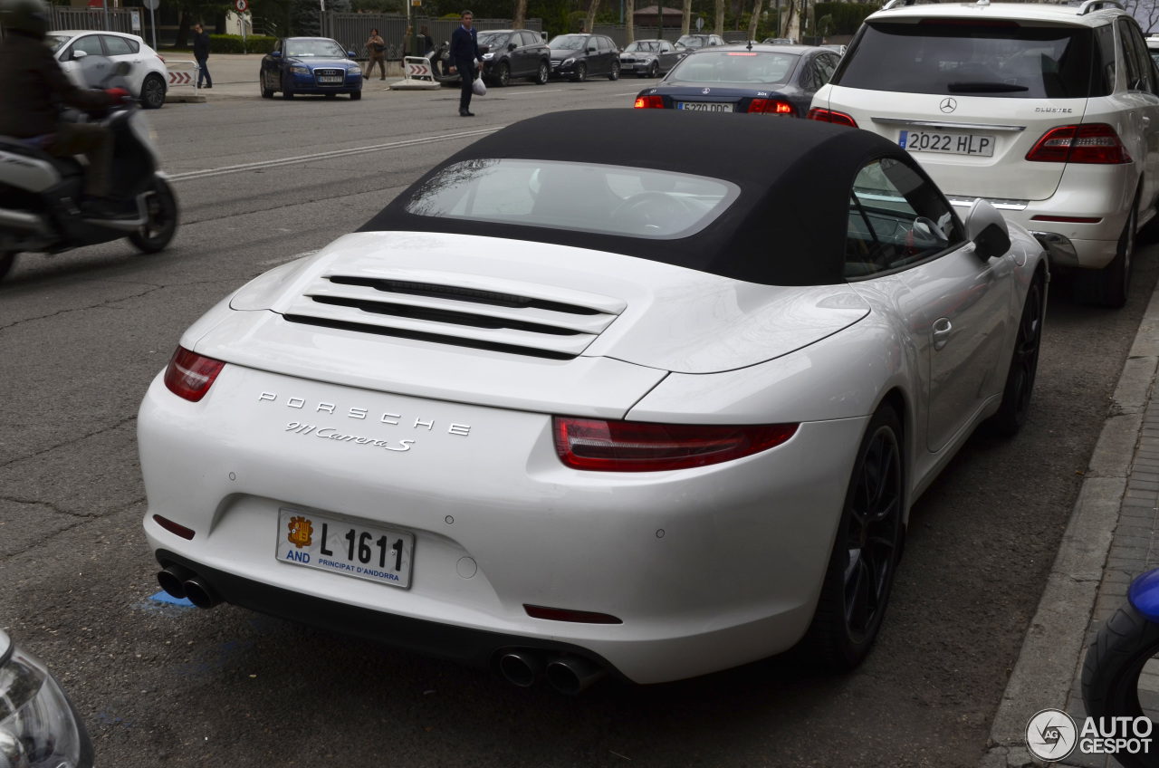 Porsche 991 Carrera S Cabriolet MkI