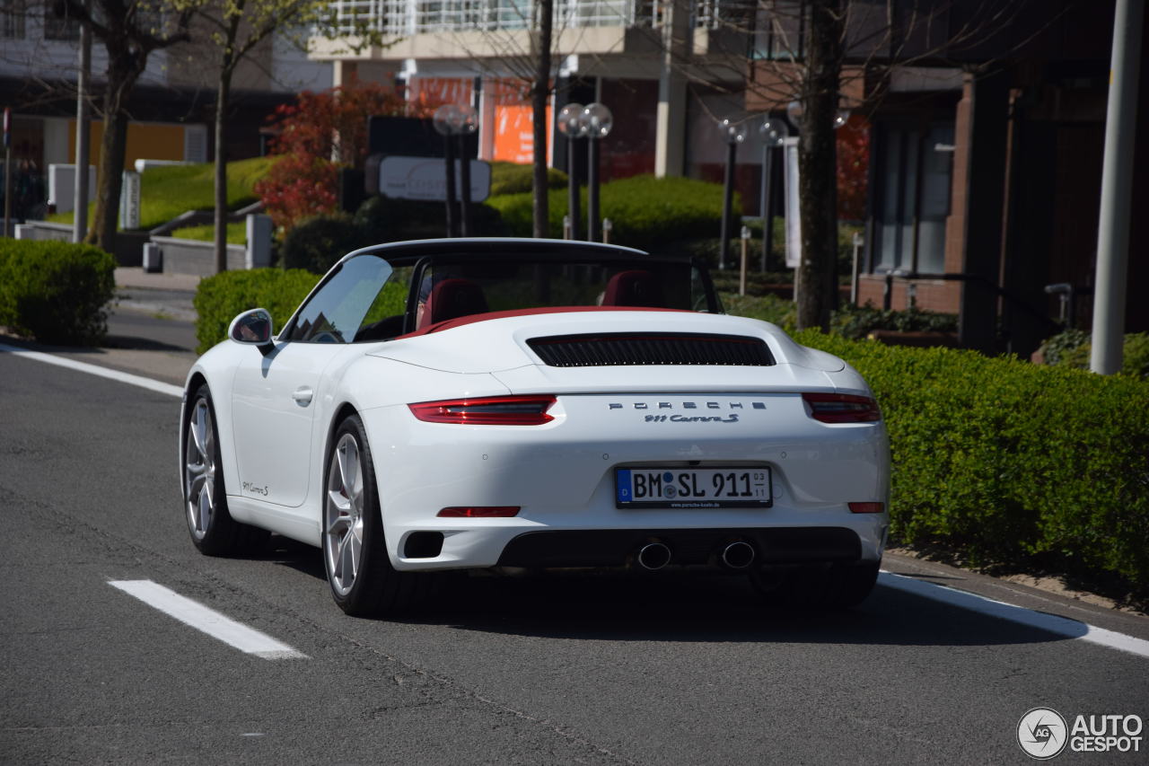 Porsche 991 Carrera S Cabriolet MkII