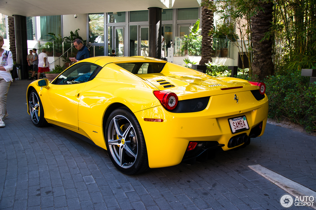 Ferrari 458 Spider