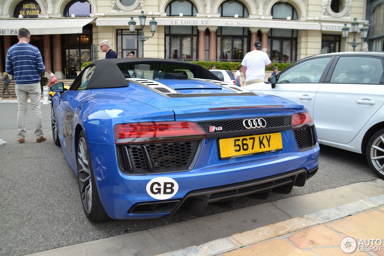 Audi R8 V10 Spyder 2016