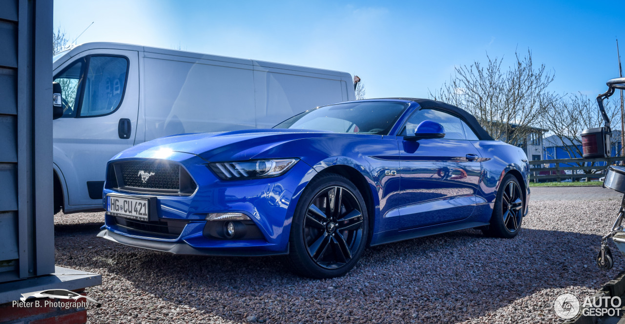 Ford Mustang GT Convertible 2015