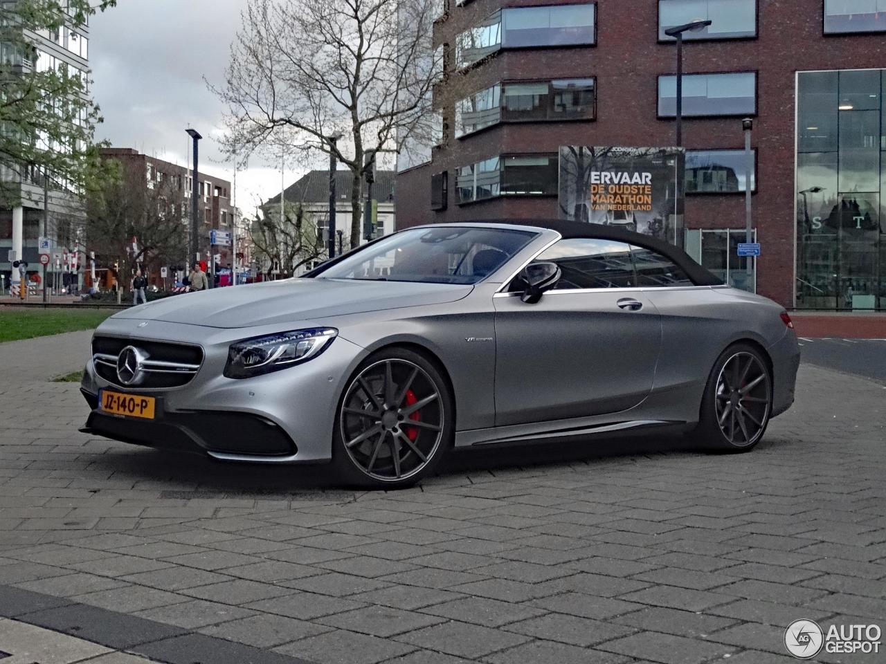 Mercedes-AMG S 63 Convertible A217