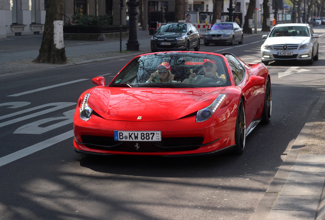 Ferrari 458 Spider Novitec Rosso