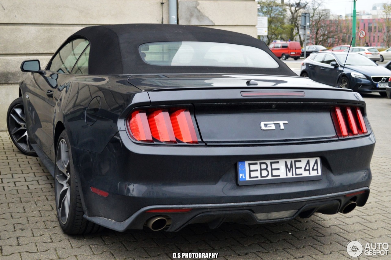 Ford Mustang GT Convertible 2015