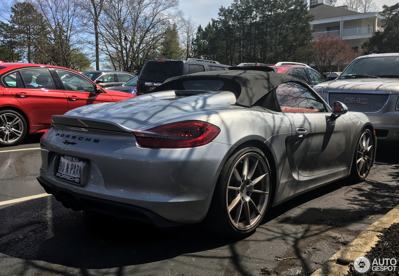 Porsche 981 Boxster Spyder