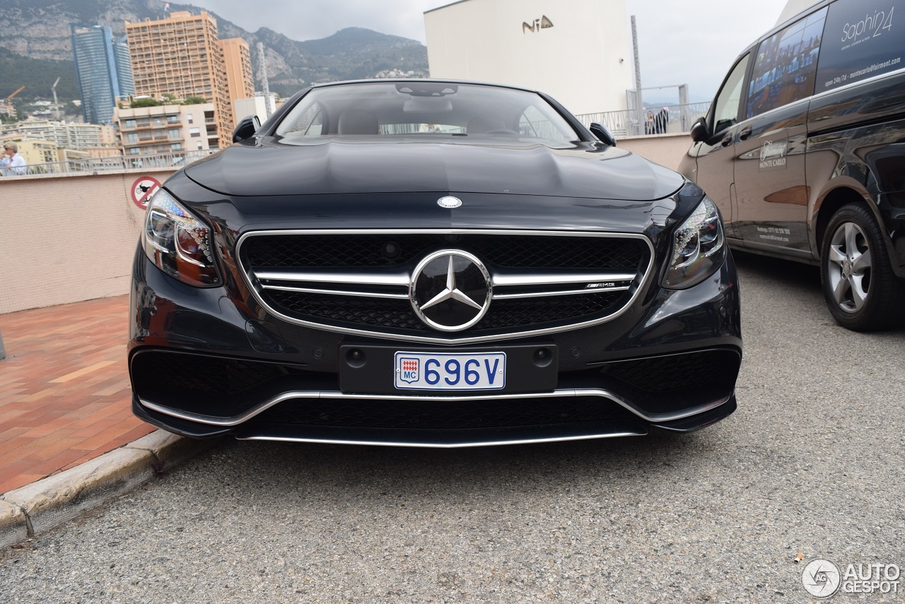 Mercedes-AMG S 63 Convertible A217