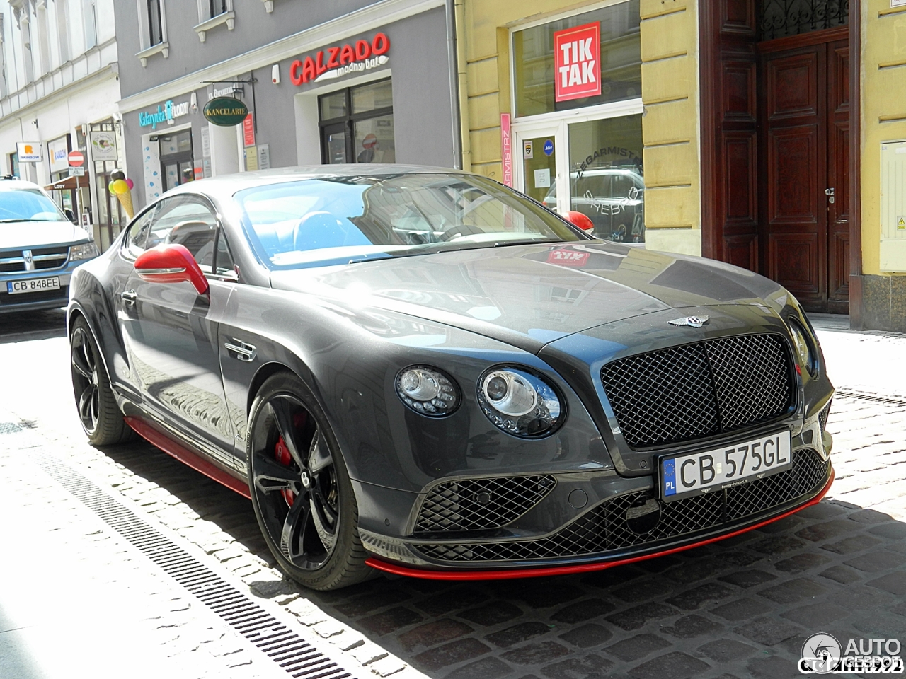 Bentley Continental GT Speed Black Edition 2016