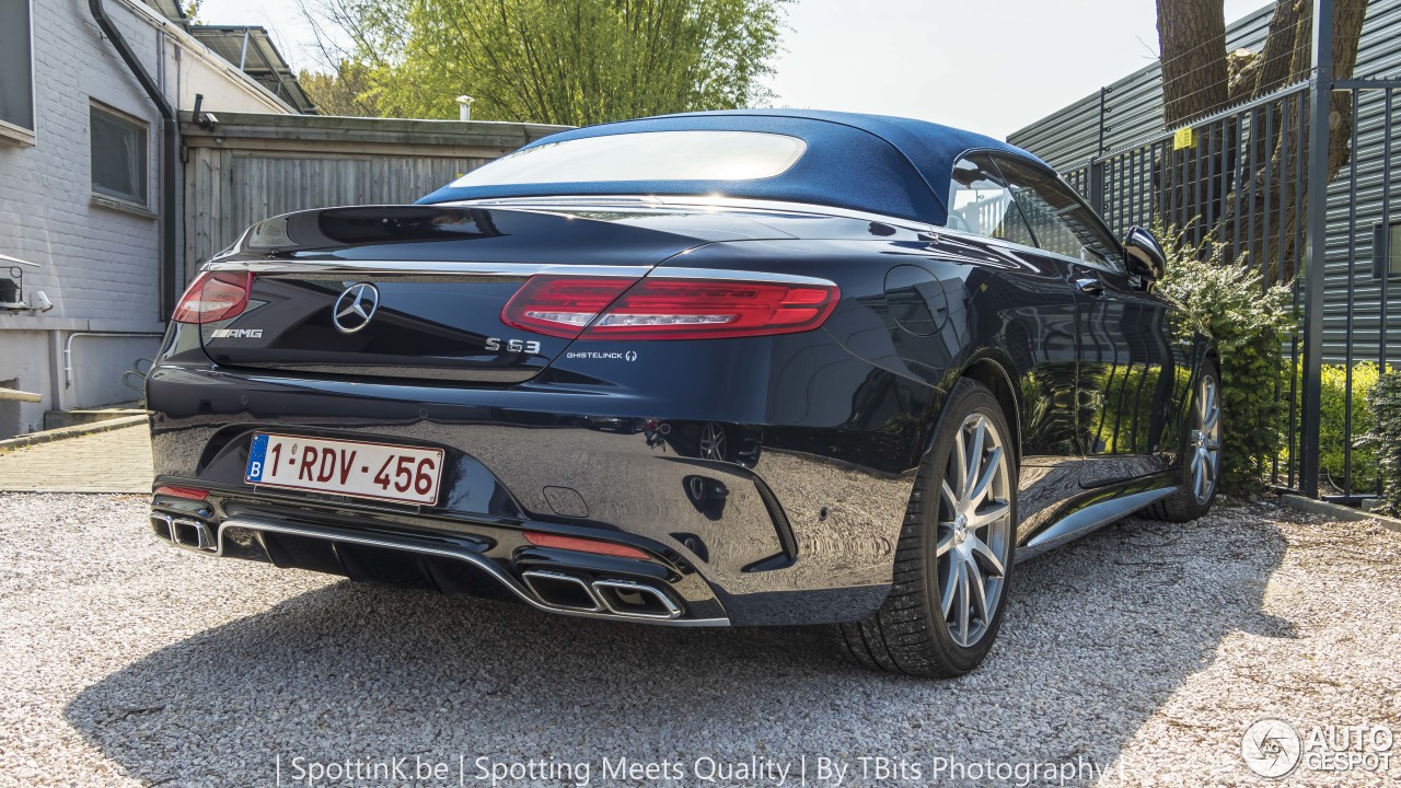 Mercedes-AMG S 63 Convertible A217