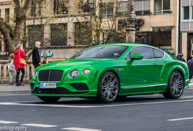 Bentley Continental GT Speed 2016