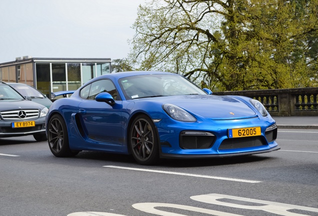 Porsche 981 Cayman GT4