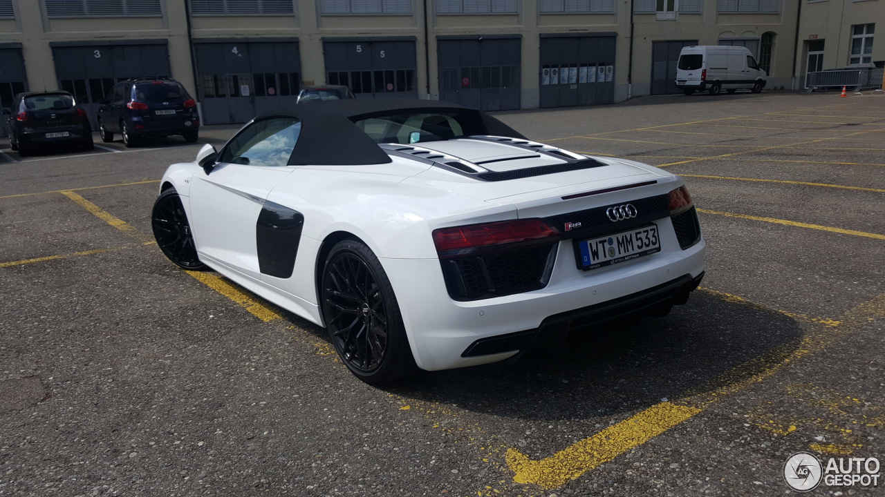 Audi R8 V10 Spyder 2016