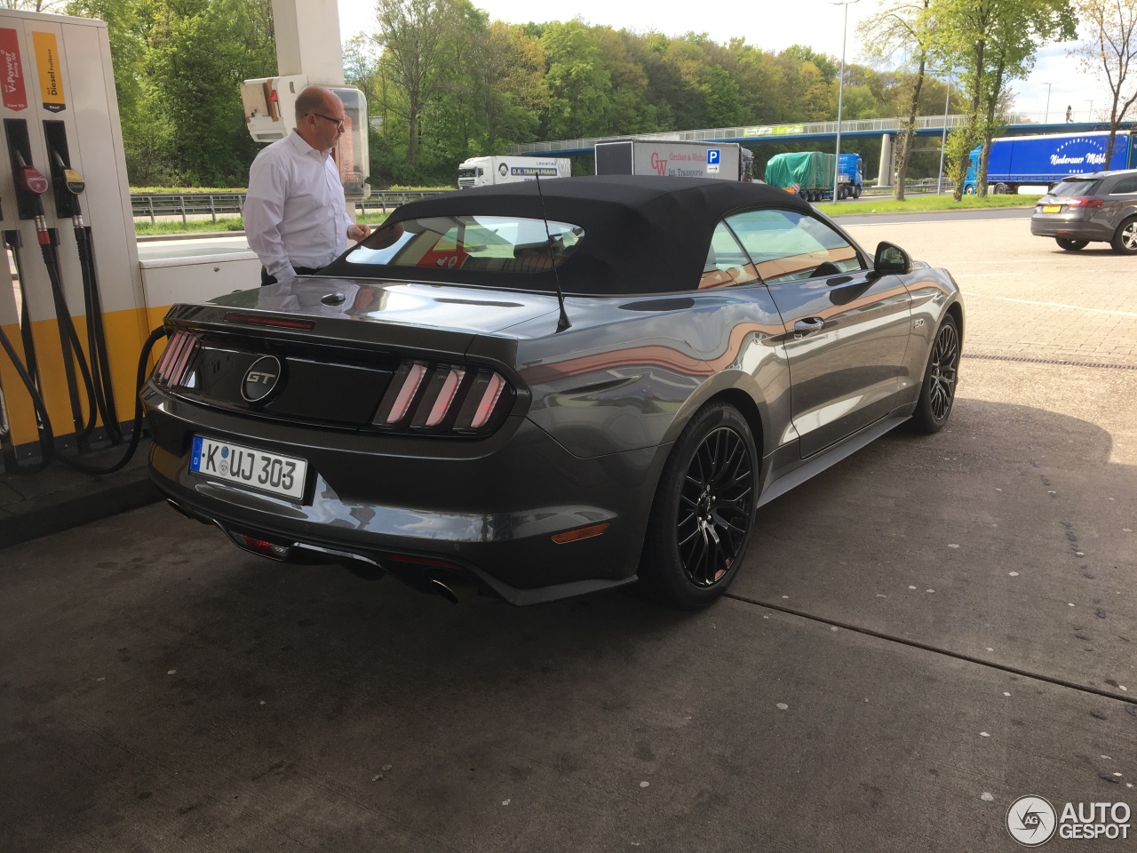 Ford Mustang GT Convertible 2015