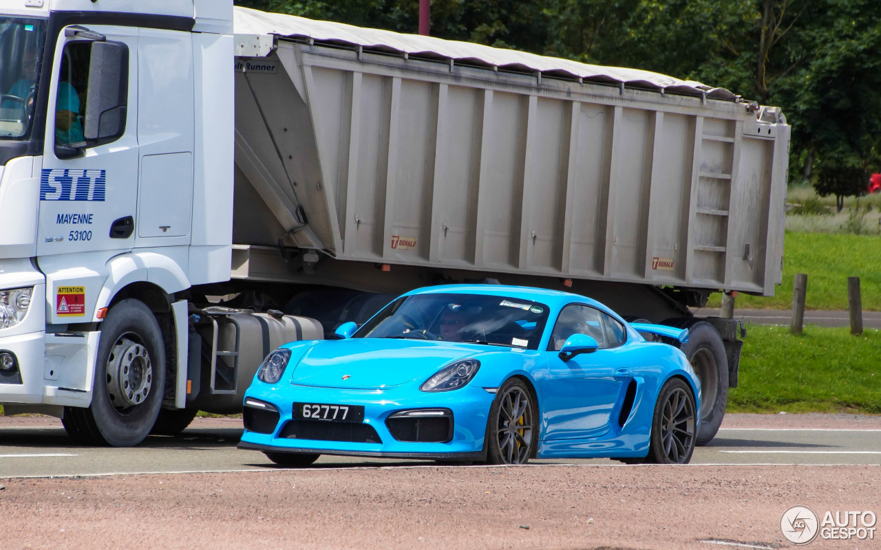 Porsche 981 Cayman GT4