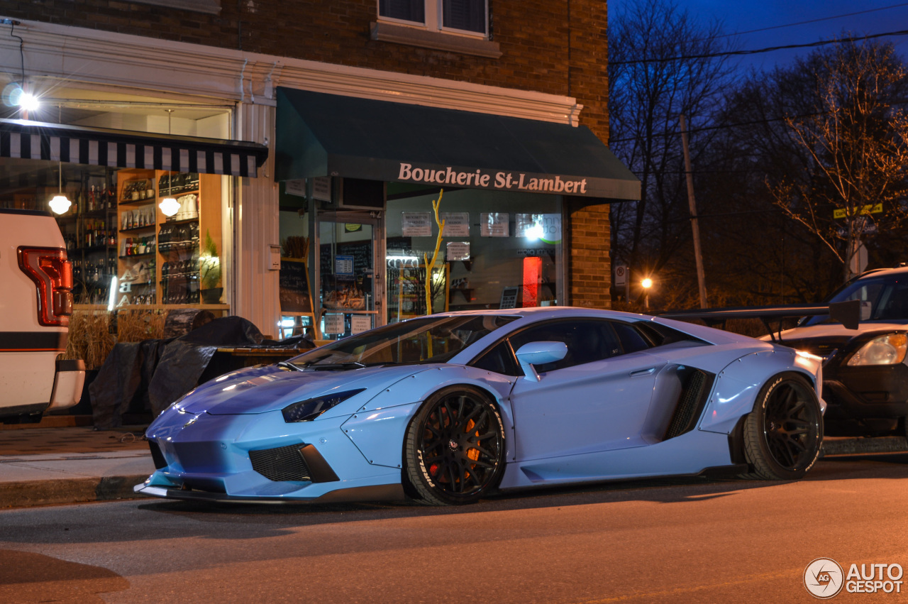 Lamborghini Aventador LP700-4 Liberty Walk LB Performance Wide Body