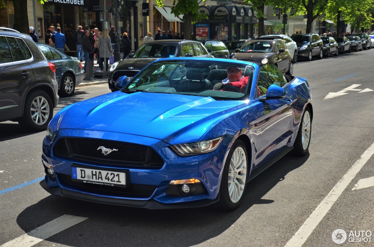 Ford Mustang GT Convertible 2015