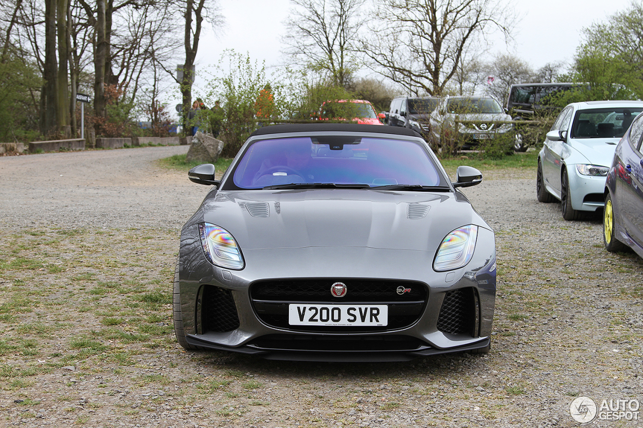 Jaguar F-TYPE SVR Convertible 2017