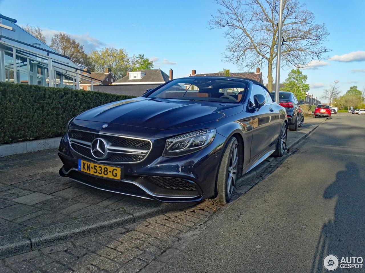 Mercedes-AMG S 63 Convertible A217