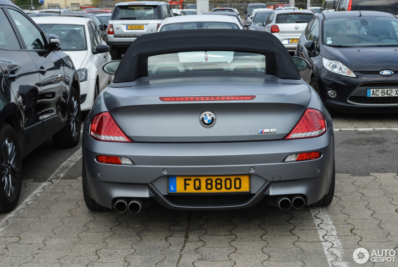 BMW M6 E64 Cabriolet