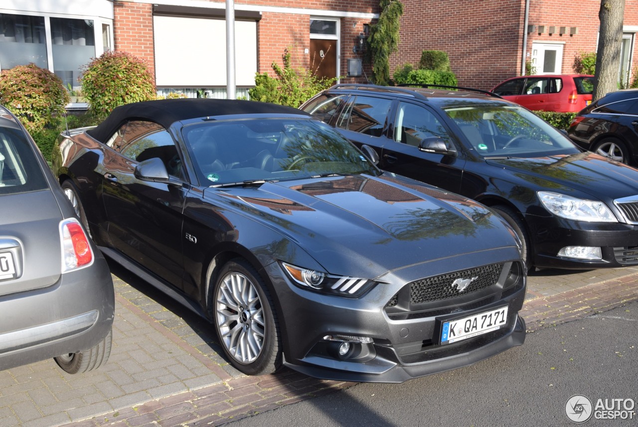 Ford Mustang GT Convertible 2015