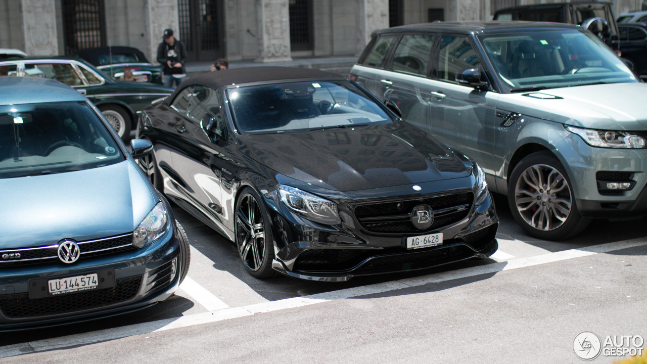 Mercedes-AMG Brabus S B63-650 Convertible A217