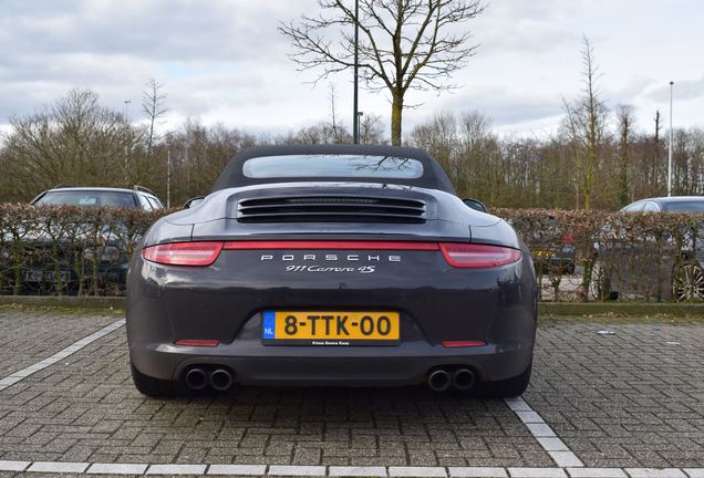 Porsche 991 Carrera 4S Cabriolet MkI