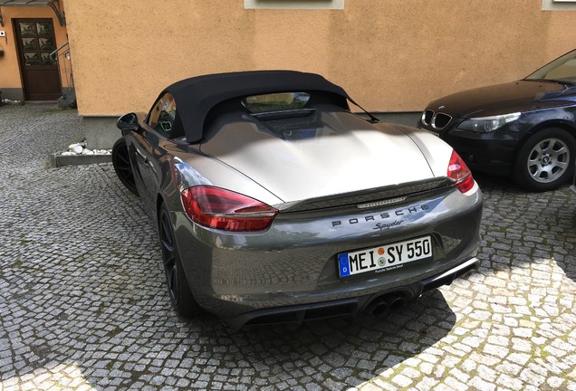 Porsche 981 Boxster Spyder