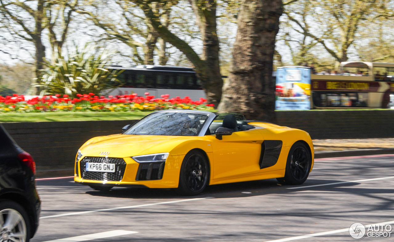 Audi R8 V10 Spyder 2016