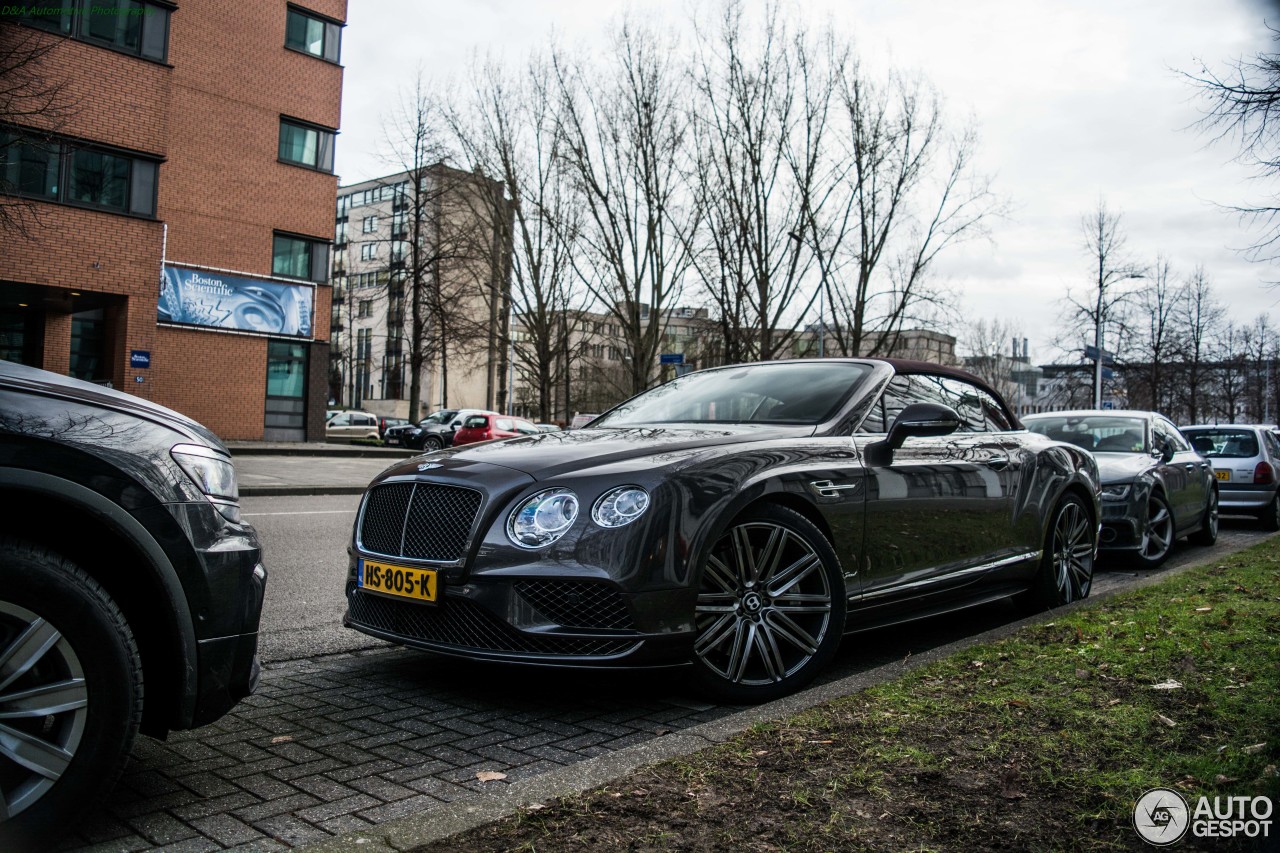 Bentley Continental GTC Speed 2016