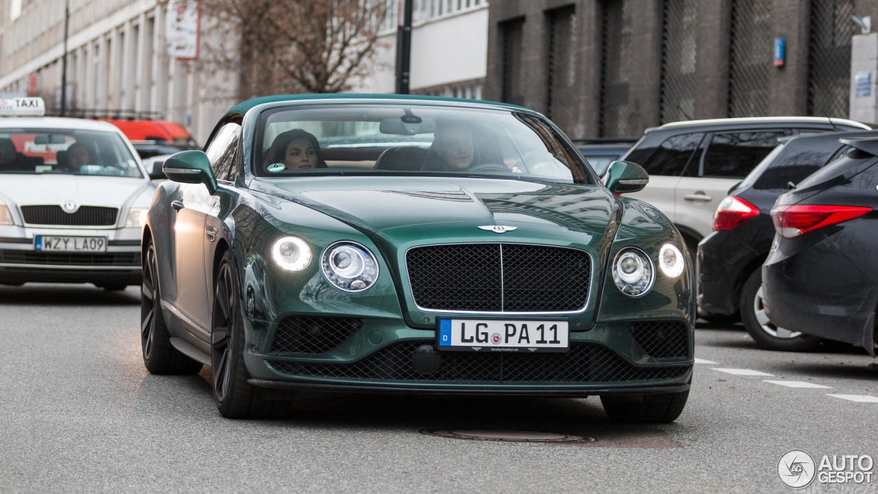 Bentley Continental GTC V8 S 2016