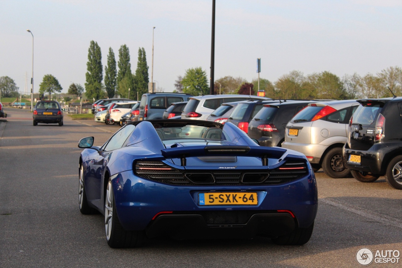 McLaren 12C Spider