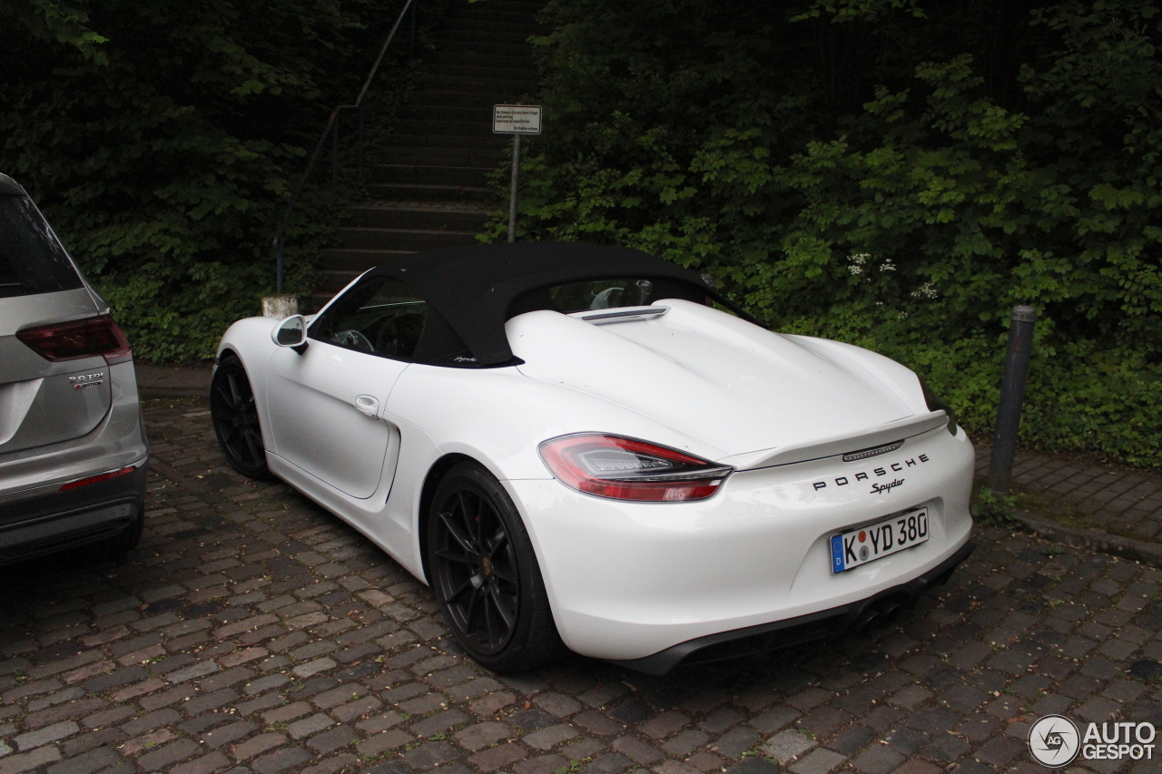 Porsche 981 Boxster Spyder