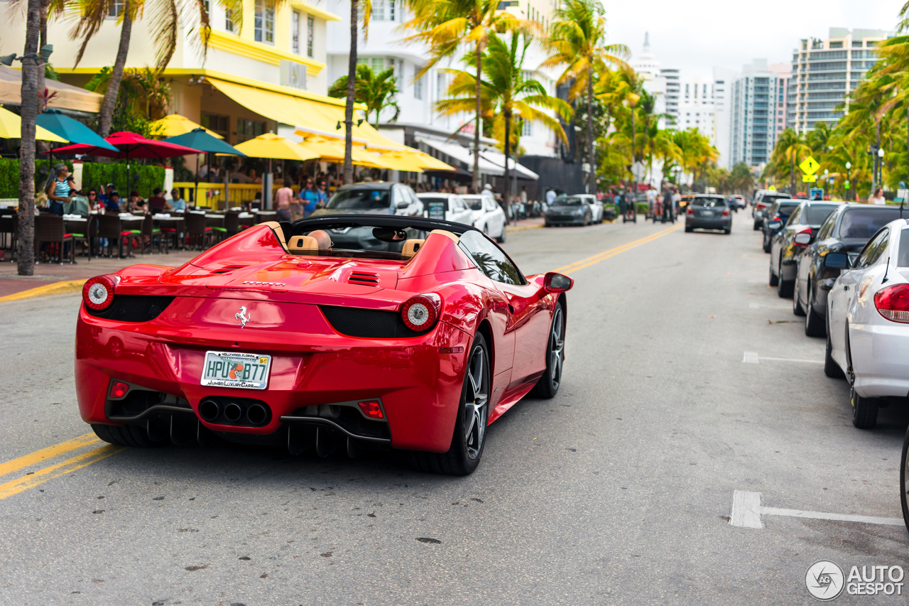 Ferrari 458 Spider