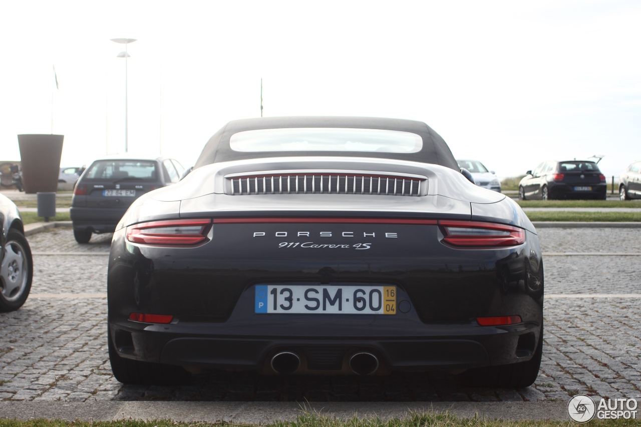 Porsche 991 Carrera 4S Cabriolet MkII