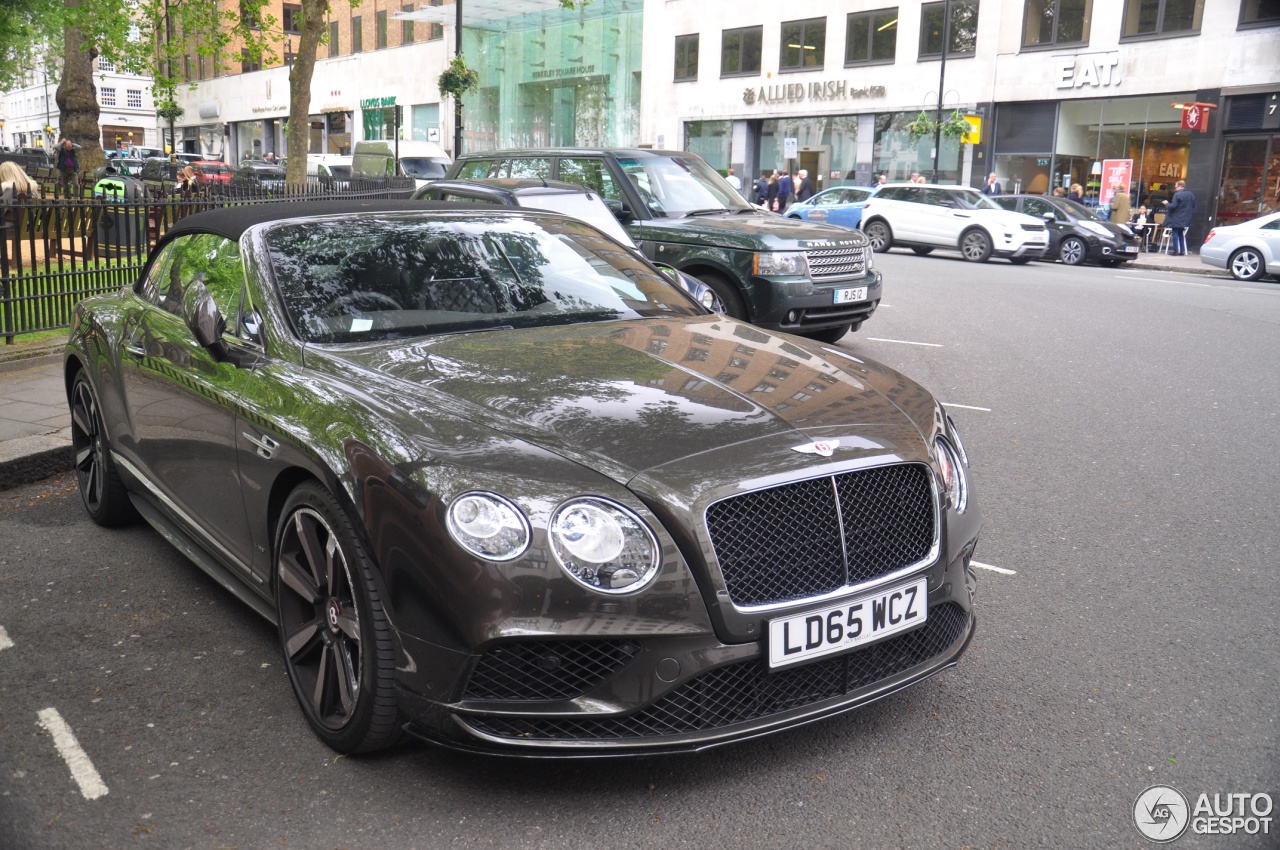 Bentley Continental GTC V8 S 2016