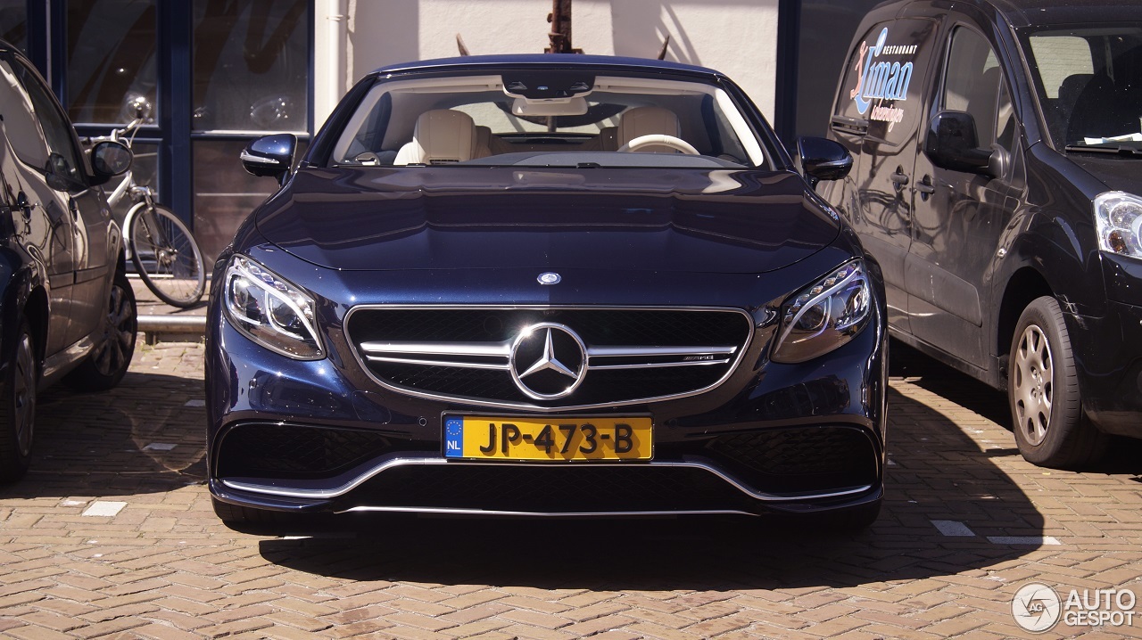 Mercedes-AMG S 63 Convertible A217