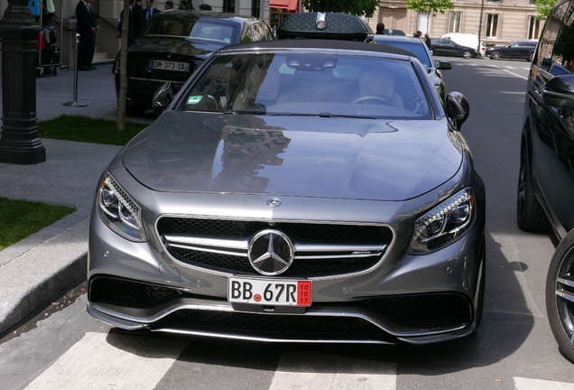 Mercedes-AMG S 63 Convertible A217