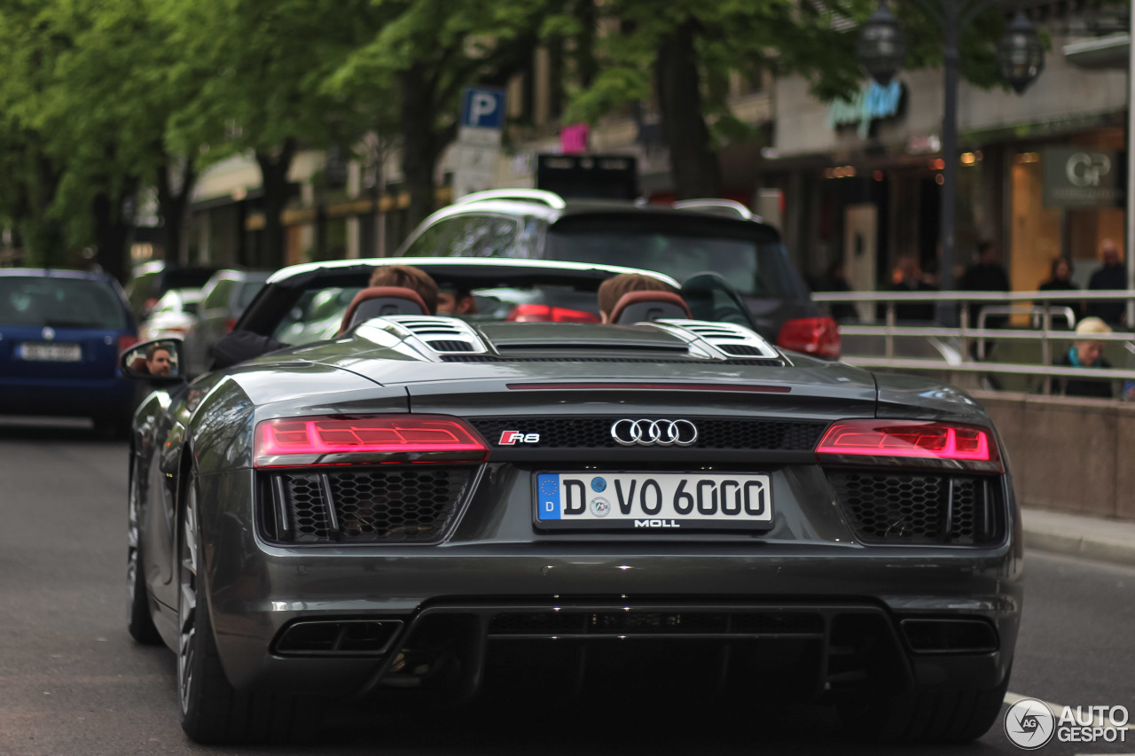 Audi R8 V10 Spyder 2016