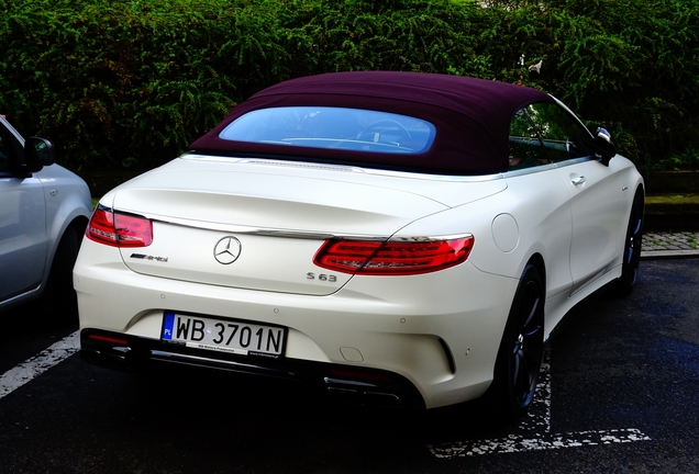 Mercedes-AMG S 63 Convertible A217