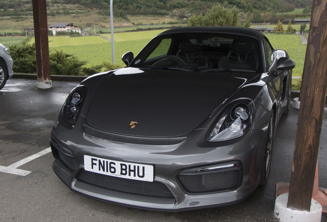 Porsche 981 Boxster Spyder