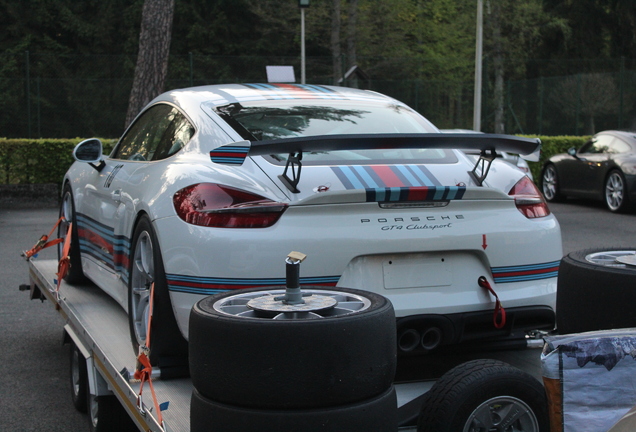 Porsche 981 Cayman GT4 Clubsport