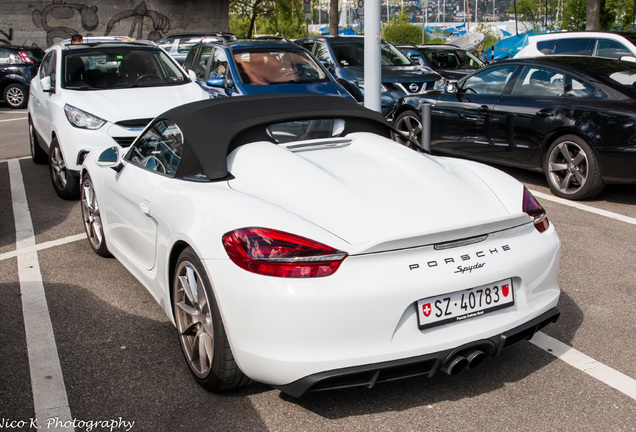 Porsche 981 Boxster Spyder